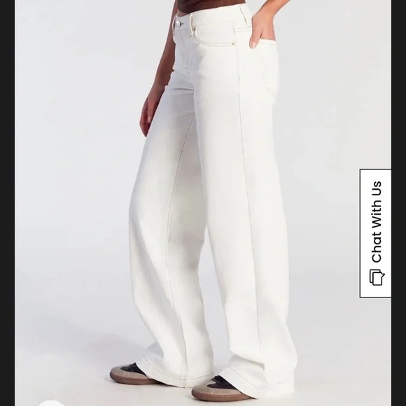 PacSun Casey Low Rise Baggy Butterfly Stamp Jeans - Picture 2 of 6